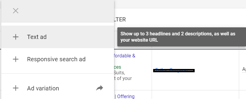 Google Ads Expanded Text Ads Update