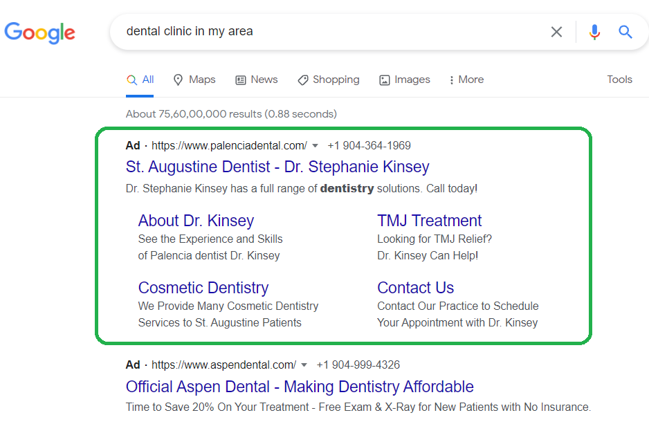 Dentist Google Ads Management Agency