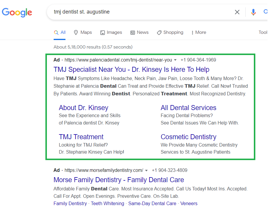 Google Ads for Dental Office